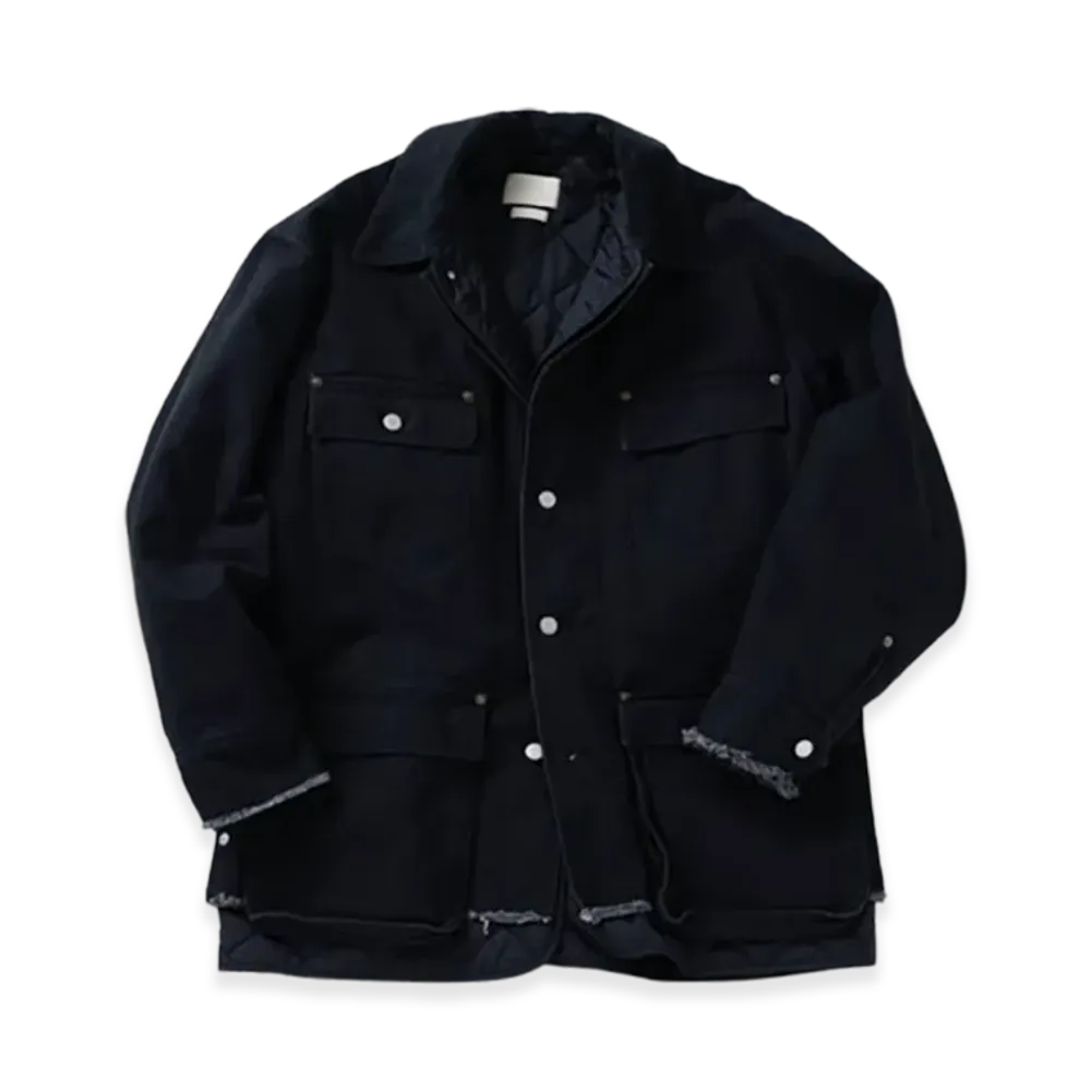 YOKE x JOURNAL STANDARD 25FW Connected Coverall Jacket "Black"