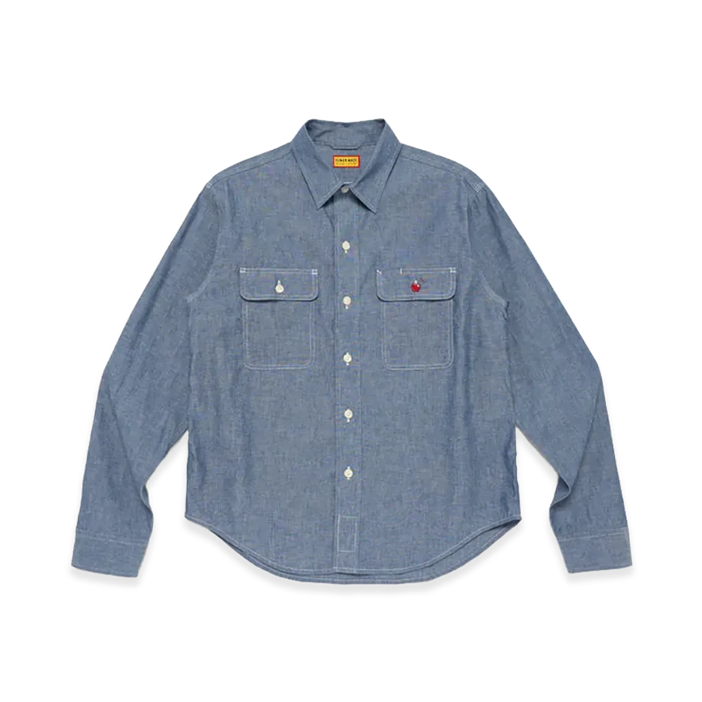 HUMAN MADE Chambray Work Shirt Past "Blue"