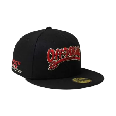 NEW ERA x Off-White x AC Milan 2024 59Fifty "Black/Red"