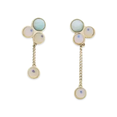 Chloe Zodiac Libra Earrings "Multicolour"