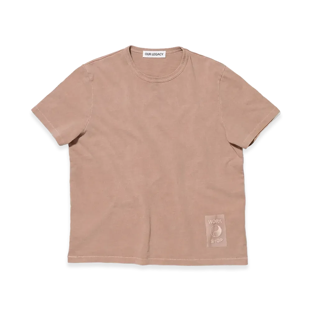 OUR LEGACY Work Shop Single Stitch Heavy Tee "Earth"