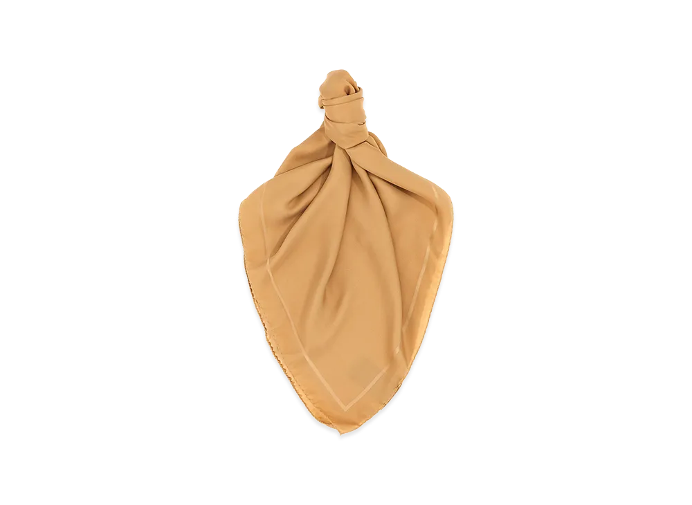 Saint Laurent Women's Cassandre Scarf "Beige"