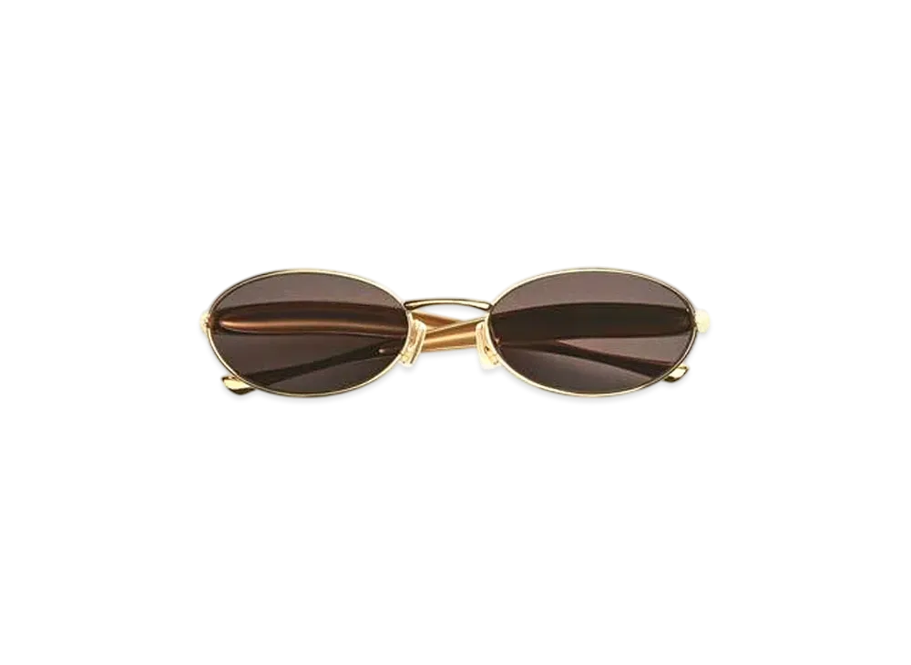 BOTTEGA サングラス ボッテガ ヴェネタ ブラック オーバルサングラス BV1184S D