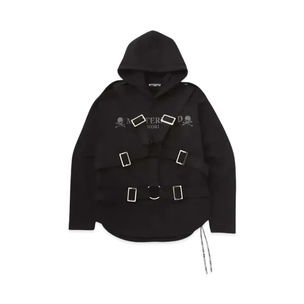 mastermind WORLD Parachute Hoodie "Black"