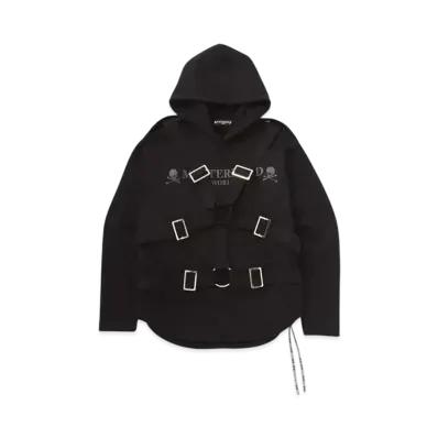 mastermind WORLD Parachute Hoodie "Black"