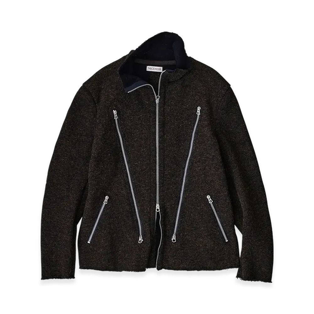 NICENESS Brent Racing Jacket "Olive"