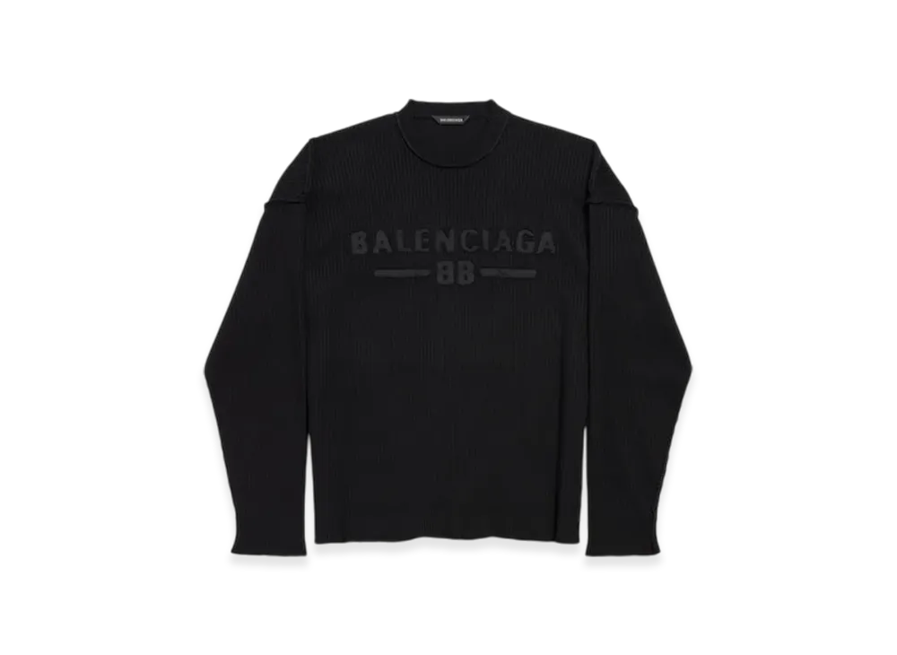 BALENCIAGA New Year Series 25 Crewneck Sweater "Black"