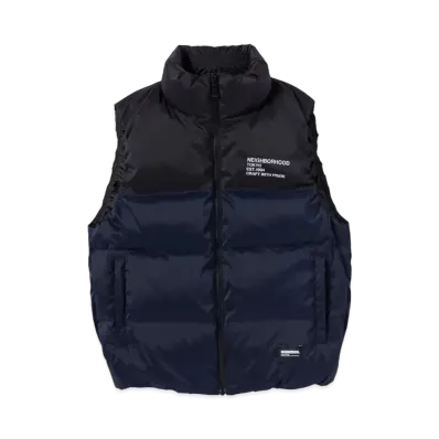 NEIGHBORHOOD Classic Down Vest "Navy"