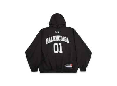 BALENCIAGA Basketball Series Hoodie Large Fit "Black"