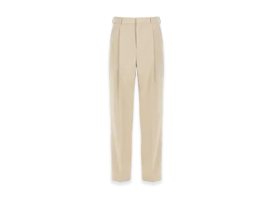Saint Laurent Light Wool Pants "Beige"