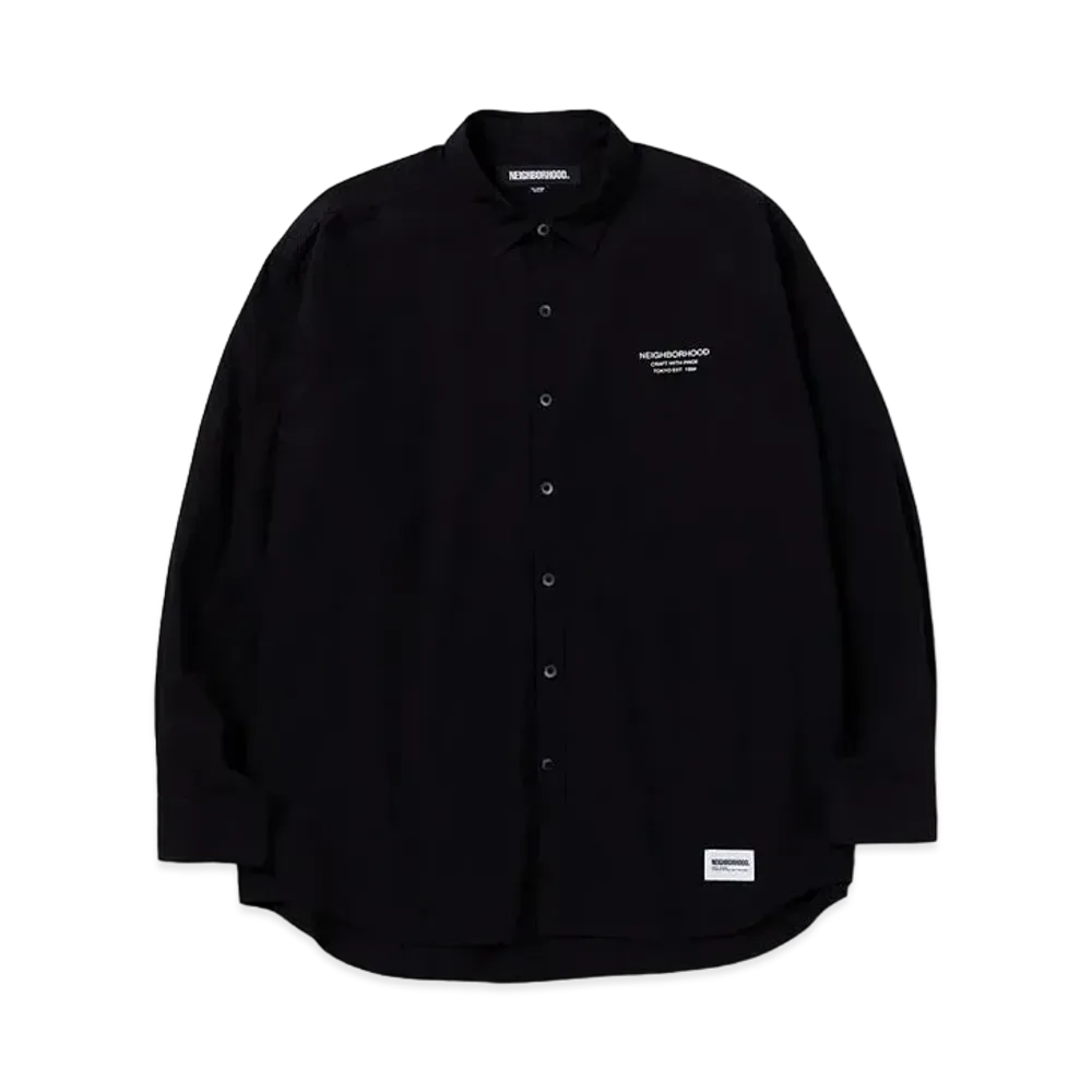 NEIGHBORHOOD 24SS Trad Shirt LS "Black"