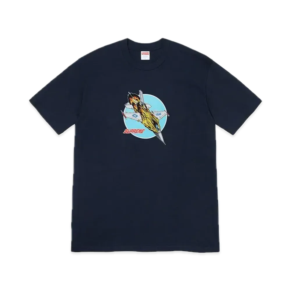 シュプリーム ジェット Tシャツ "ネイビー"