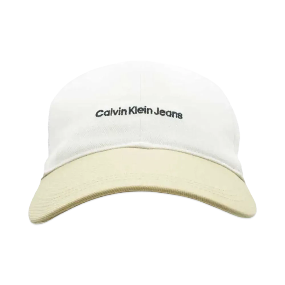 Calvin Klein Jeans INST EMBRO CAP "IVORY"