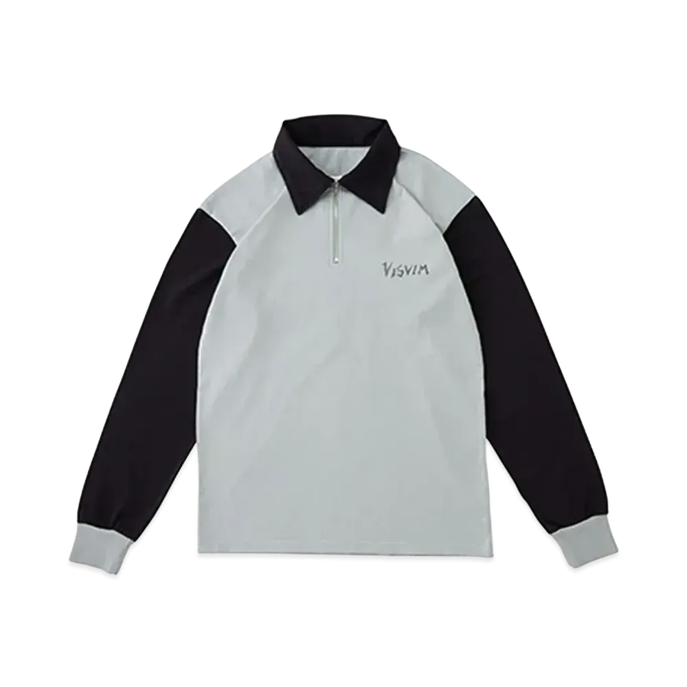 visvim GODFREY ZIP P.O. L/S "Lt.Blue"