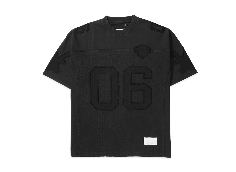 Supreme x MM6 Maison Margiela Cotton Football Jersey "Black"
