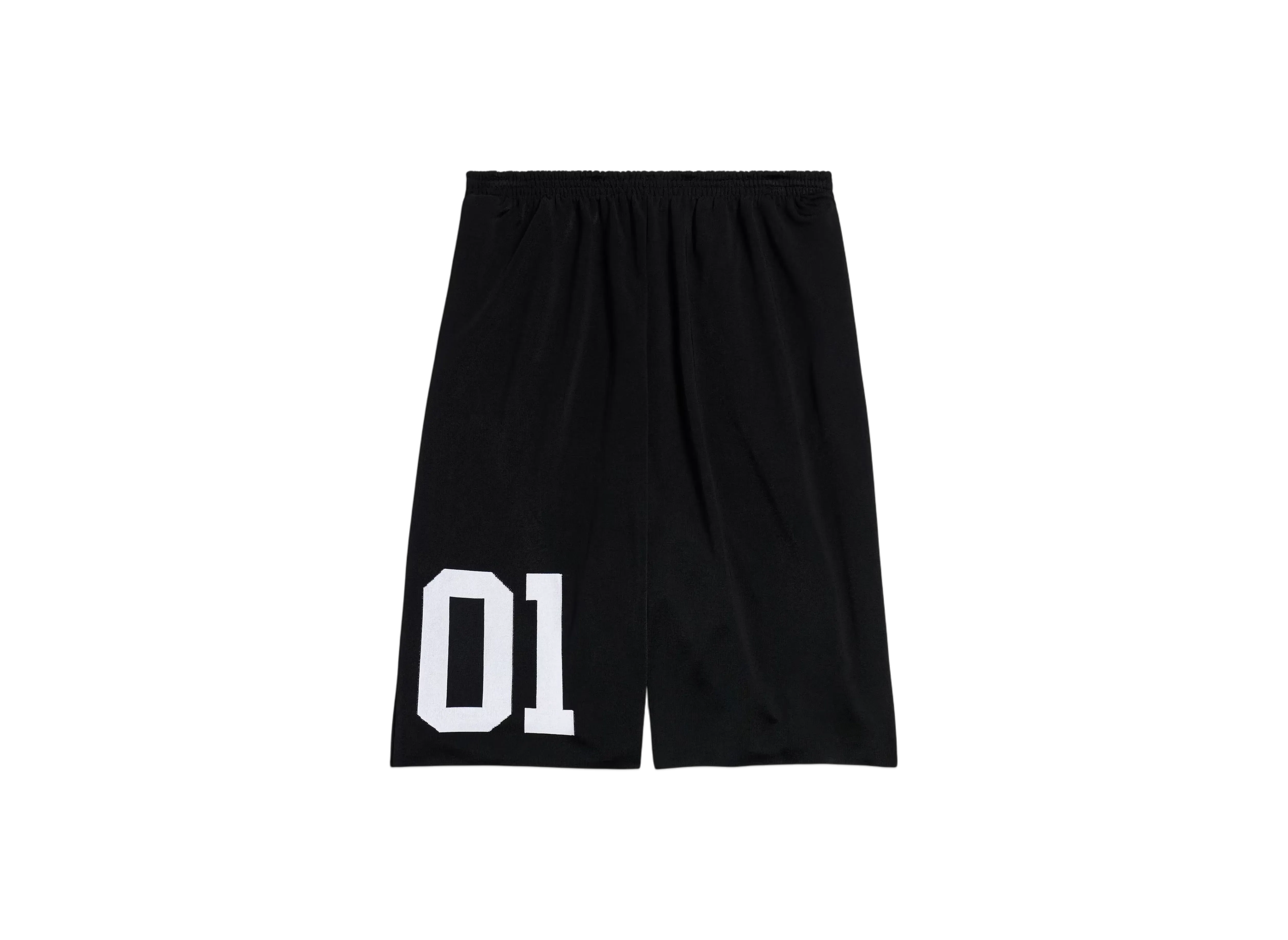 BALENCIAGA Men's Basketball Series Shorts "Black/White"