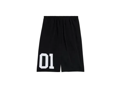 BALENCIAGA Men's Basketball Series Shorts "Black/White"