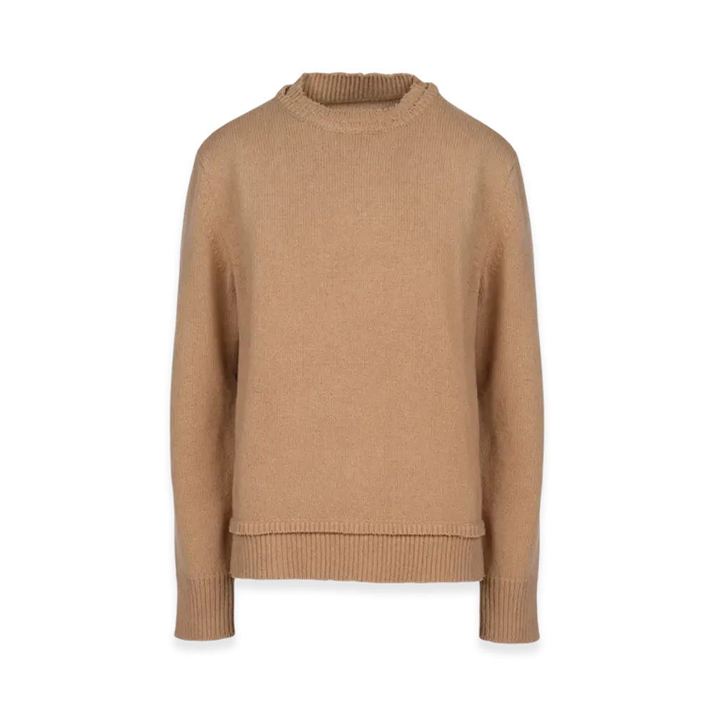 Maison Margiela Elbow Patch Sweater "Beige"