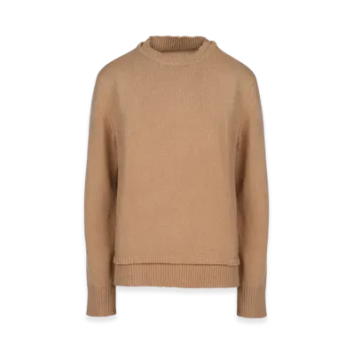 Maison Margiela Elbow Patch Sweater "Beige"