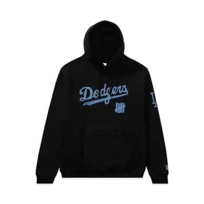 UNDEFEATED × LA DODGERS NEW ERA Hoodie "Black"