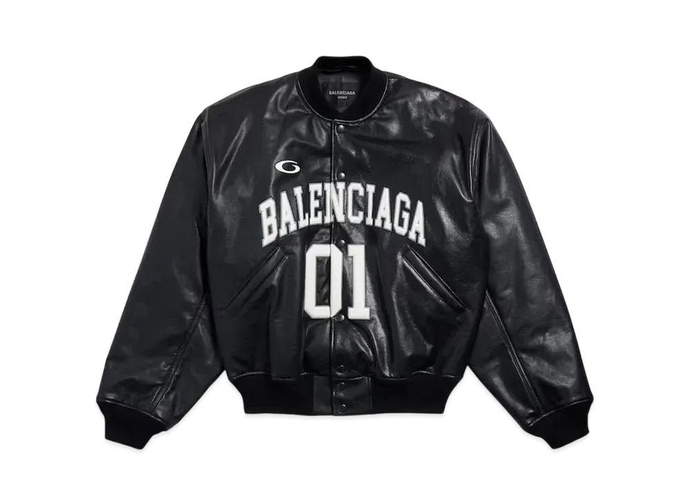 BALENCIAGA Men's Basketball Series Bomber "Black/White"