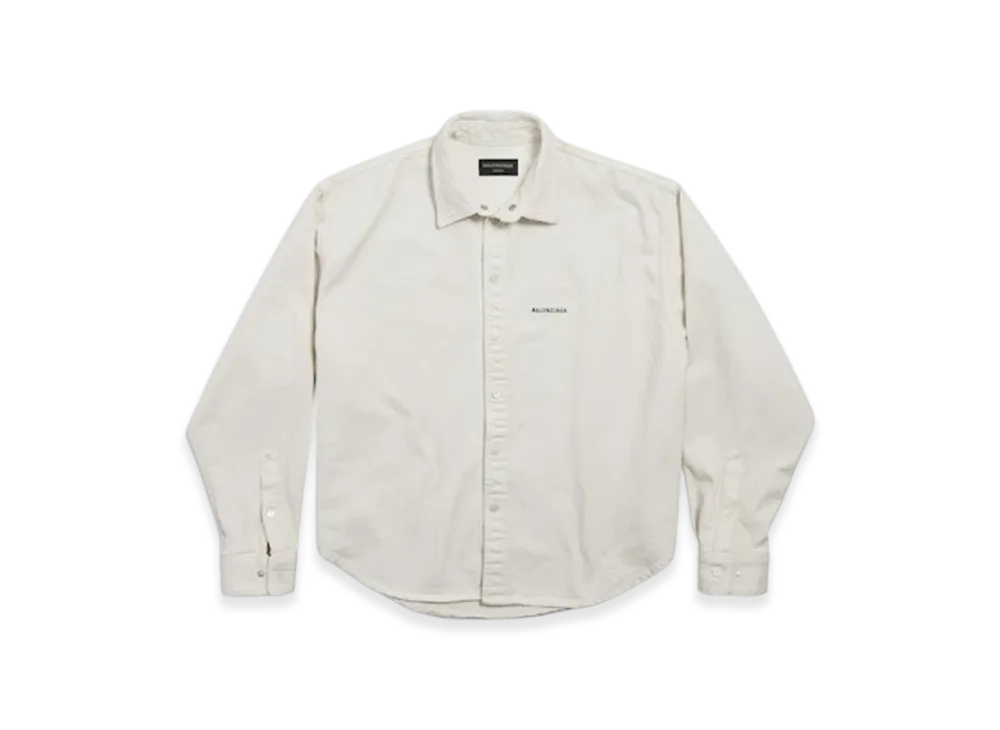 BALENCIAGA Large FiT-Shirt "White"