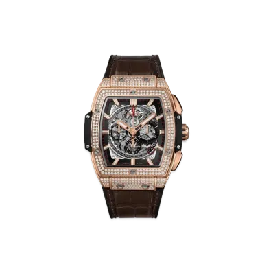 HUBLOT Spirit of Big Bang King Gold Pave 45mm