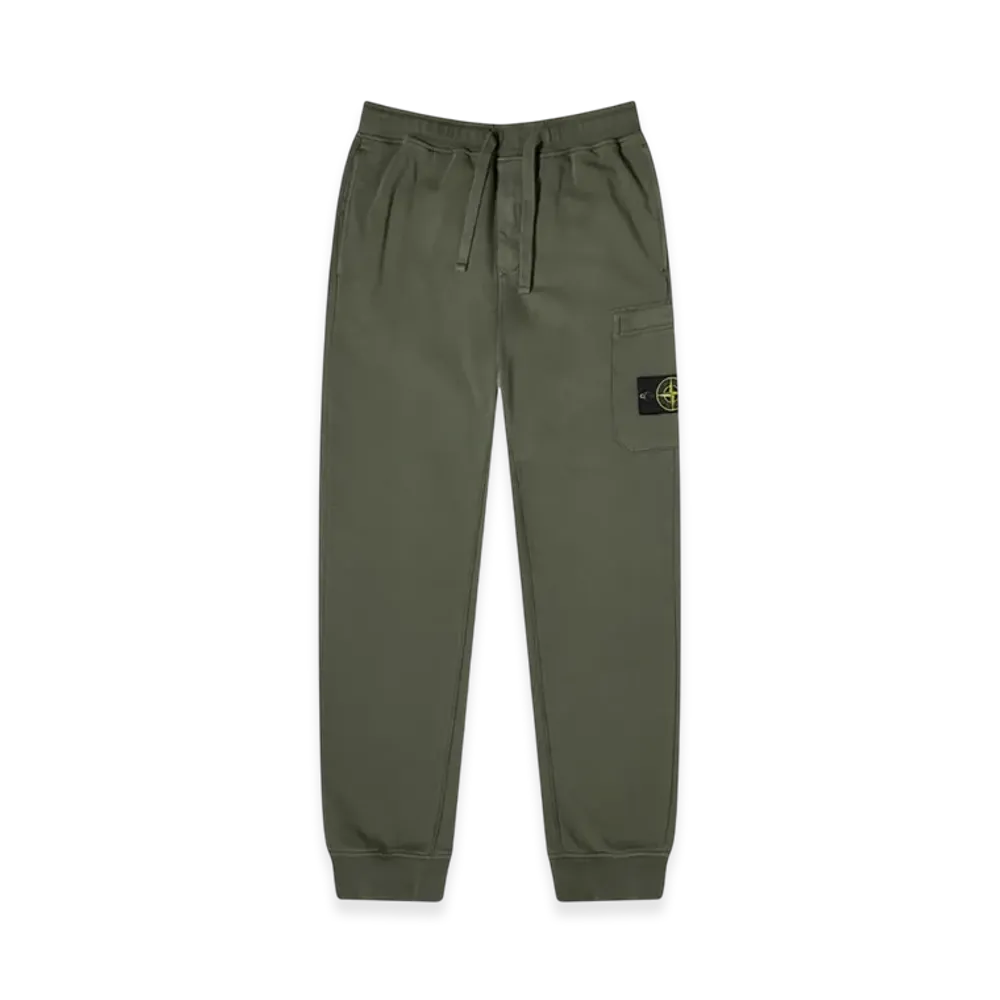 Stone Island 64451 Regular Fit Cargo Sweatpants - 24SS "Musk Green"