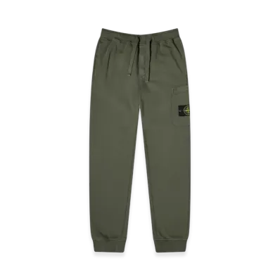 Stone Island 64451 Regular Fit Cargo Sweatpants - 24SS "Musk Green"
