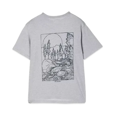 Columbia Rockaway River Back Graphic SS Tee "Gray"