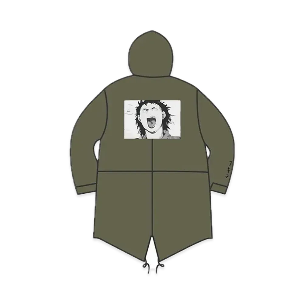 Supreme x AKIRA Fishtail Parka "Olive"