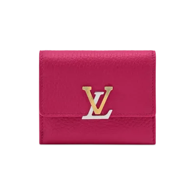 Louis Vuitton Capucines XS Wallet "Raspberry"