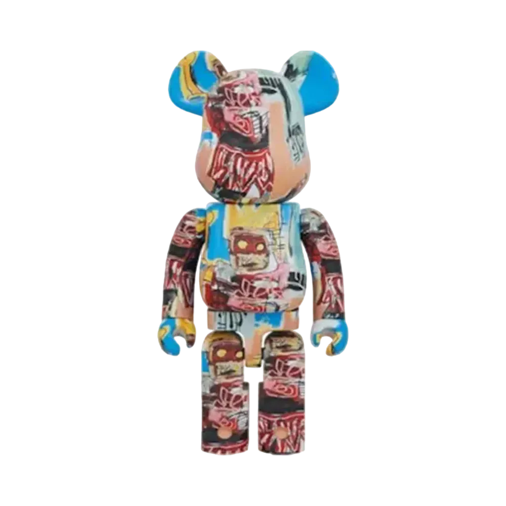 MEDICOM TOY "BEARBRICK" -JEAN-MICHEL BASQUIAT- JEAN-MICHEL BASQUIAT #6 1000%