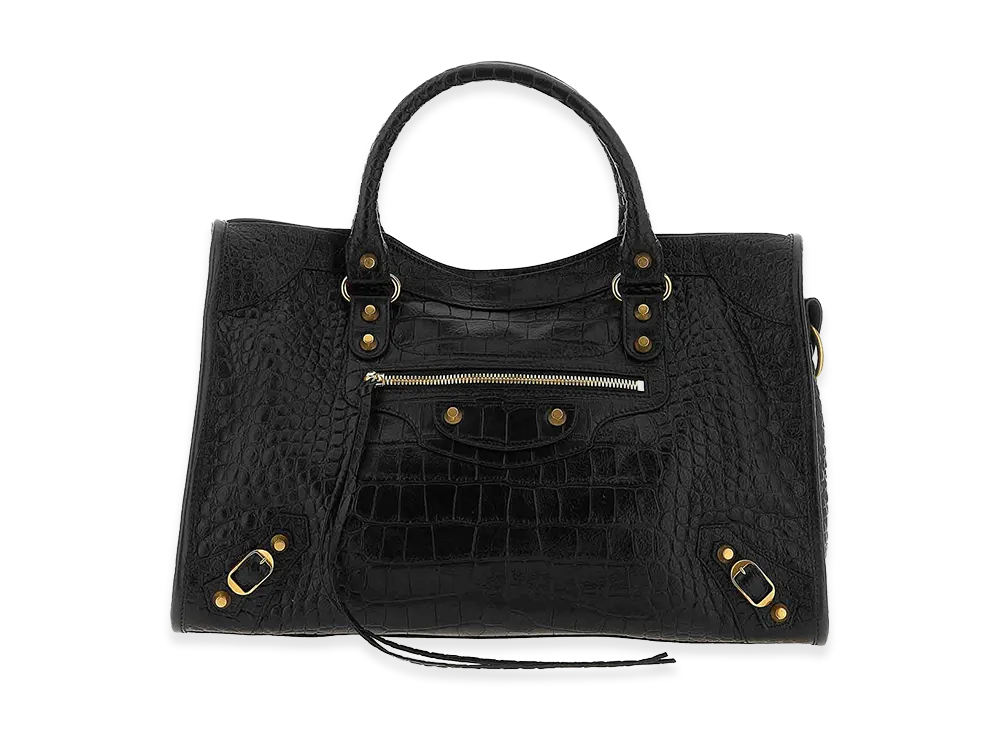 BALENCIAGA Women's Le City Bag M Handbag "Black"