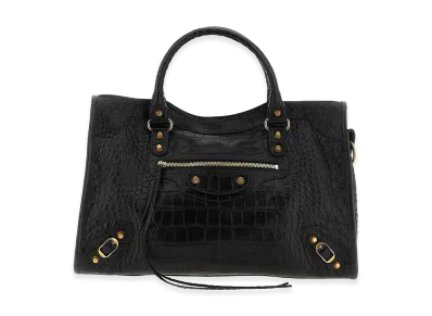 BALENCIAGA Women's Le City Bag M Handbag "Black"
