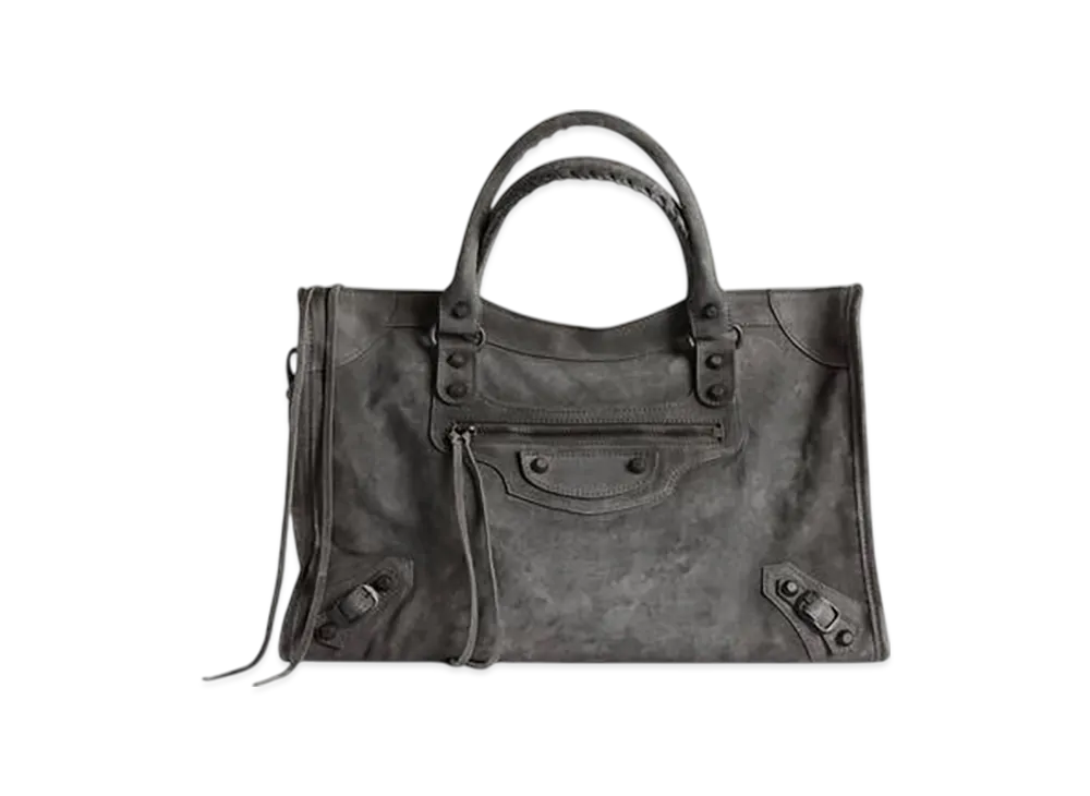 BALENCIAGA Le City Bag Medium "Storm Grey"