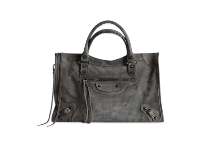 BALENCIAGA Le City Bag Medium "Storm Grey"