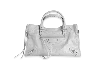BALENCIAGA Le City Medium Bag "Silver"