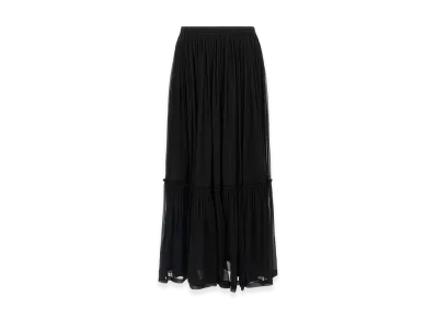 Saint Laurent Women's Long Skirt "Black"