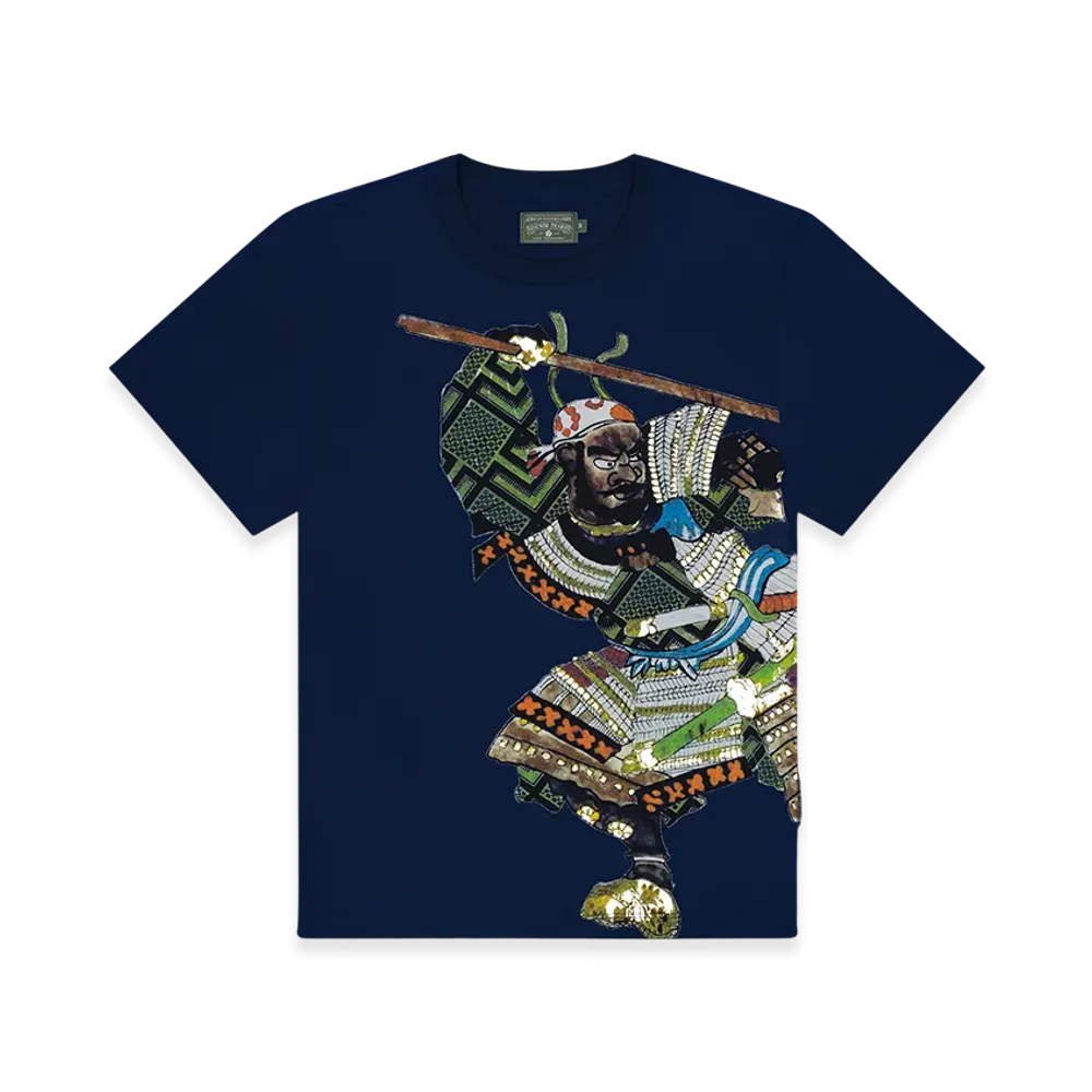 DENIM TEARS Yasuke Tee "Navy"