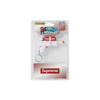 Supreme Super Soaker 50 Water Blaster Keychain "White"