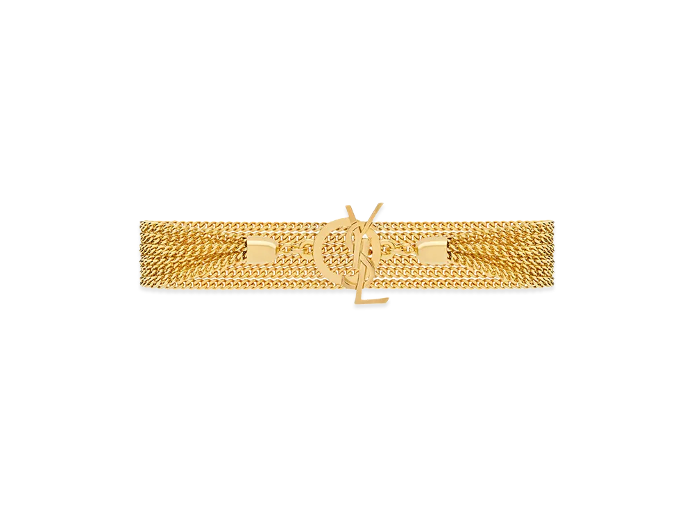Saint Laurent Women's 'Cassandre' Bracelet "Gold"