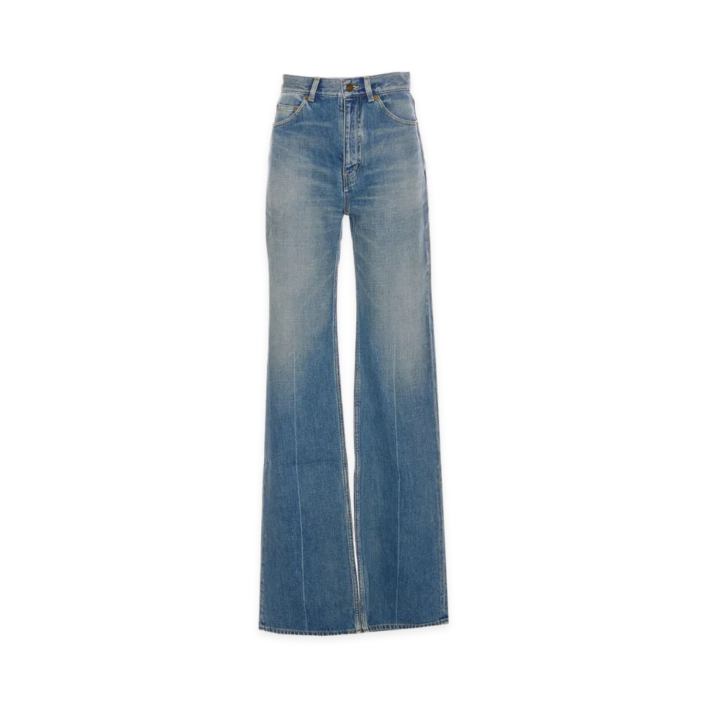 Saint Laurent Women's Jeans "Light Blue"