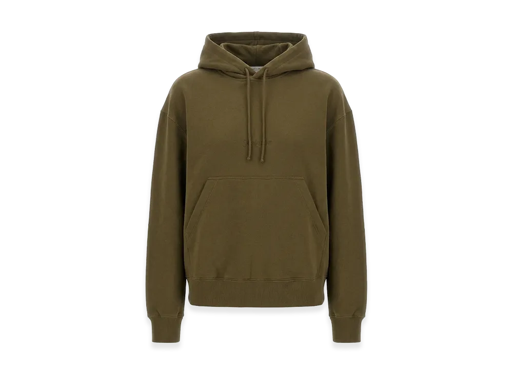 Saint Laurent Women's Sweatshirt With Logo "Green"