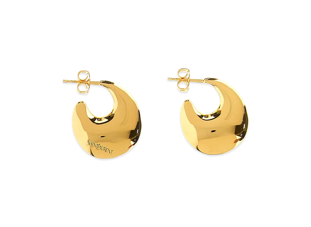 Saint Laurent Women's Drop Earrings "Gold"