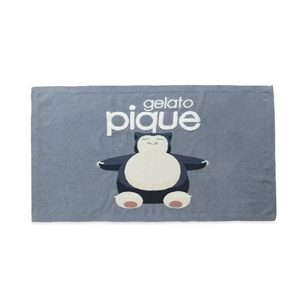 GELATO PIQUE x Pokemon Sleep Babymoko Jacquard Blanket #1 "Navy"
