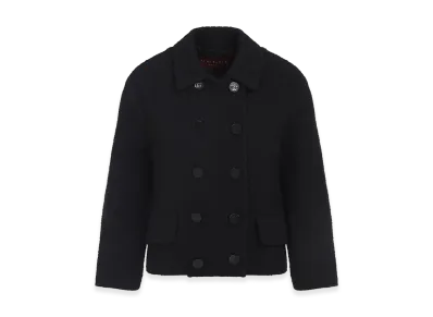 GUCCI Women's Boucle Wool Blazer "Black"