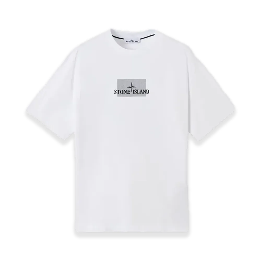 Stone Island 2100016 Combed Organic Cotton Jersey "White"
