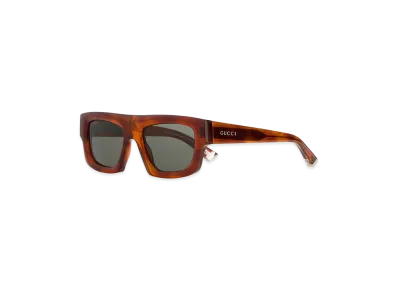 GUCCI Caramel Acetate Sunglasses "Brown"