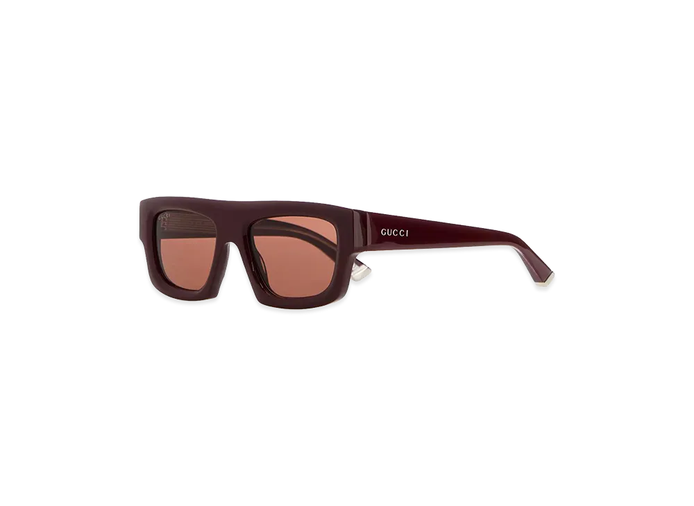 GUCCI Acetate Sunglasses "Bordeaux"